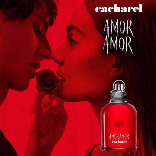 Cacharel Amor Amor Eau de Toilette for Women - Fruity Vanilla & Blackcurrant Scent | 3.4 Fl Oz