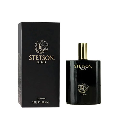 Stetson Black Cologne for Men - Invigorating Fragrance Spray | 3.4 Ounces
