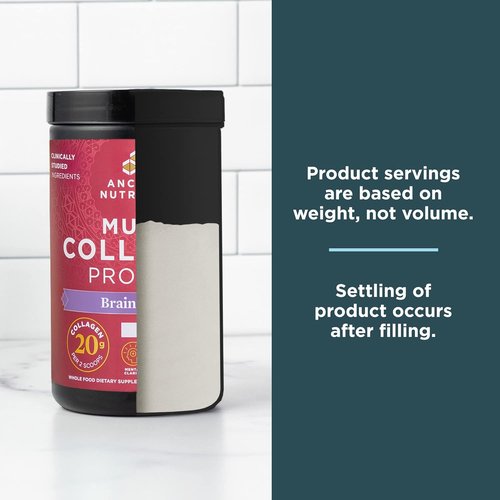 Ancient Nutrition Collagen Powder - Multi Collagen Protein for Skin & Joints | 45 Servings