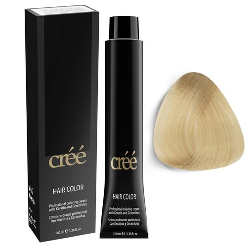 Cree Professional 900 Natural Superlightener - Long-Lasting Permanent Hair Color for Rich Gray Coverage - 100ml