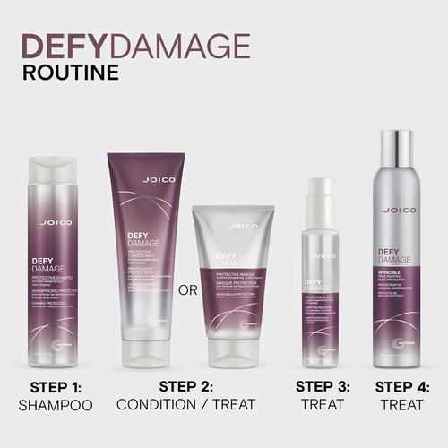 Joico Defy Damage Shampoo - Protect Color-Treated Hair | Strengthen Bonds & Preserve Color | Moringa Seed Oil & Arginine