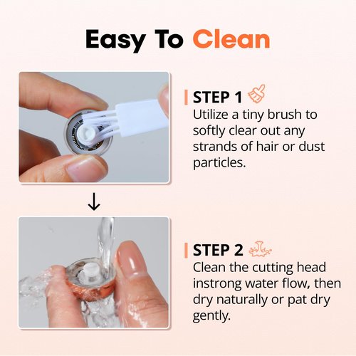 Replacement Heads for Facial Hair Removal: Original Heads Replacement Set for 2 in1 Eyebrow Trimmer - Painless Razor Head for Women - Suitable for VG VOGCREST Model VG-102, VG-1023, VG-1024