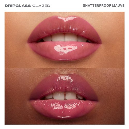 MORPHE Dripglass High Shine Lip Gloss - Non-Sticky, Glass-Like Shine - Infused With Squalane & Vitamin E - Shatterproof Mauve (0.13 Fl Oz)