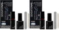Sensationail Base and Top Coat Gel Polish Refill Kit - Includes Gel Primer, Black, 0.37 Fl Oz (Pack of 2)