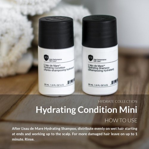 Number 4 Mini Hydrating Hair Conditioner - Travel Size Moisturizing Deep Conditioner for Dry Hair, 1.5 oz