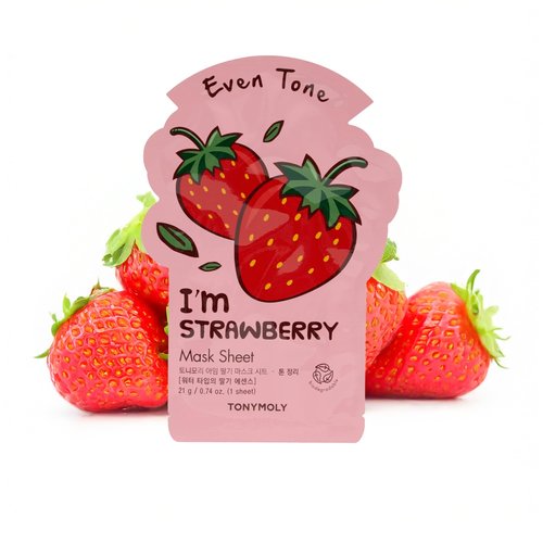 TONYMOLY Sweetheart Sheet Mask Gift Basket Stuffers – 12 Pack Korean Hydrating Face Masks with Strawberry, Rose & Red Wine, Cute Valentine’s Day Gifts for Gift Baskets, Care Packages & Galentines