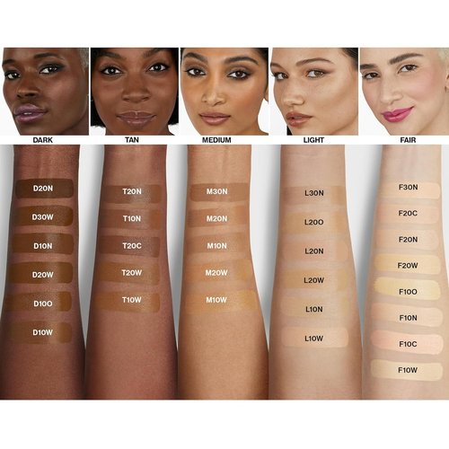Smashbox Always On Foundation - Skin-Balancing Formula with Hyaluronic Acid | Medium-To-Full Coverage, 1 Fl Oz