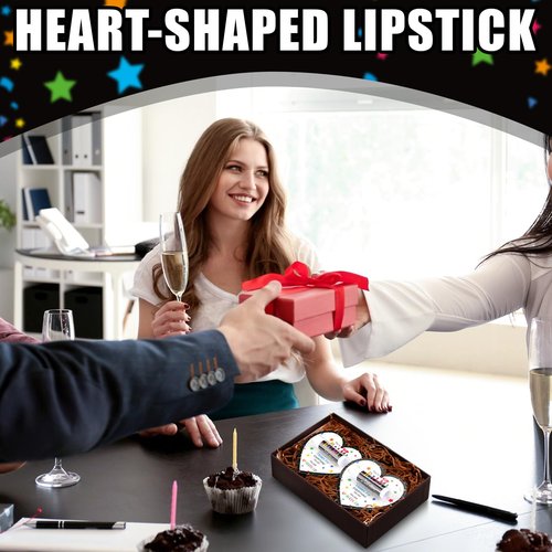 Sacubee 15 Pack Employee Appreciation Gifts Bulk Lip Balms Teacher Staff Team Thank You Gifts You're the Balm Winter New Year Appreciation Party Favors for Coworkers Women Men Volunteer (Heart)