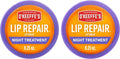 O'Keeffe's Lip Repair Night Treatment Balm - Moisturizing Relief for Dry, Cracked Lips | 0.25 Ounce Jar (2 Pack)