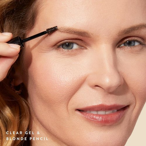 Laura Geller New York Waterproof Brow Pencil & Gel - Sculpt-N-Stay in Blonde