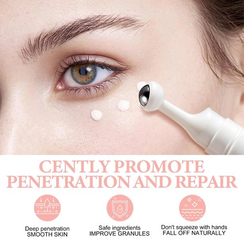 Milia Remover Serum, Improve Skin Radiance Lightweight, Oil-Free Formula for Eyes & Face