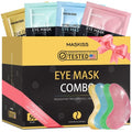 Maskiss Under Eye Patches(50 Pairs), 24K Gold, Caffeine, Hyaluronic Acid, Aloe Vera Eye Masks for Dark Circles Puffy Eyes Undereye Bags, Eye Skin Care Gift Set for Bachelorette Party Favors