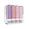 PanLuoNais Silicone Travel Bottles for Toiletries, TSA Approved Leak-Proof Toiletry Containers for Airplane & Vacation