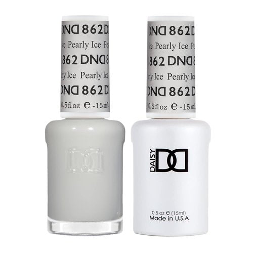 DND Gel Polish Set - Sheer Collection | UV/LED Gel & Air Dry Nail Lacquer Duo, 0.5 Fl Oz Each