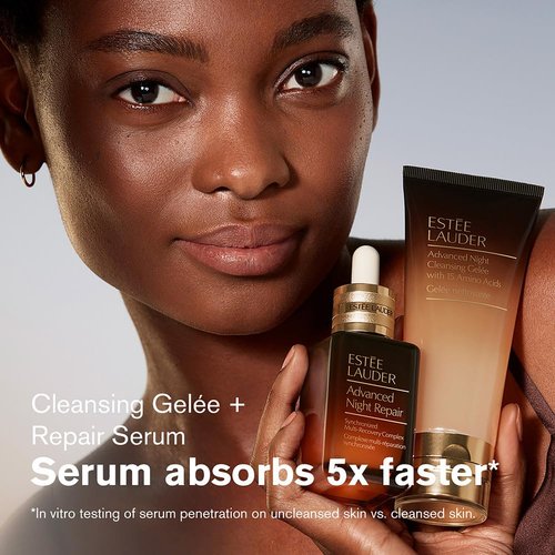 Estée Lauder Advanced Night Cleansing Gelée - Foaming Face Wash with 15 Amino Acids | Deep Pore Cleanser