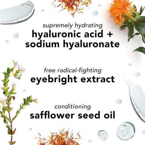 Mario Badescu Hyaluronic Eye Cream - 0.5 oz | Oil-Free Moisturizer for Combination, Oily & Sensitive Skin