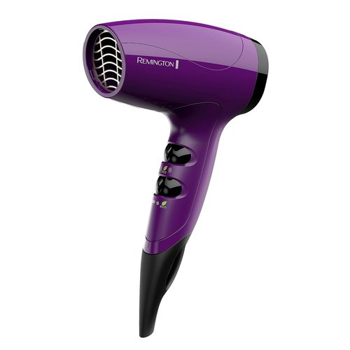 Remington Ionic Compact Hair Dryer - Travel Size, 1875 Watts, 3 Heat & 2 Speed Settings