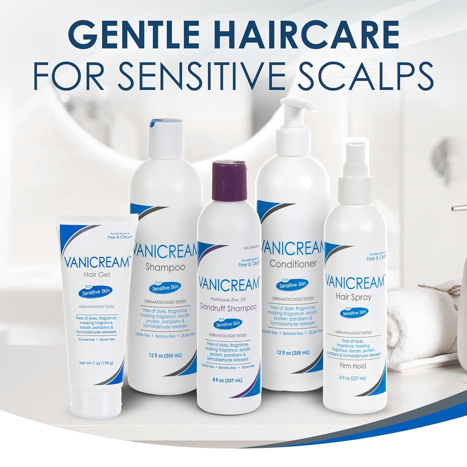 Vanicream Conditioner - pH Balanced Formula for All Hair Types & Sensitive Scalps | 12 Fl Oz, Fragrance-Free
