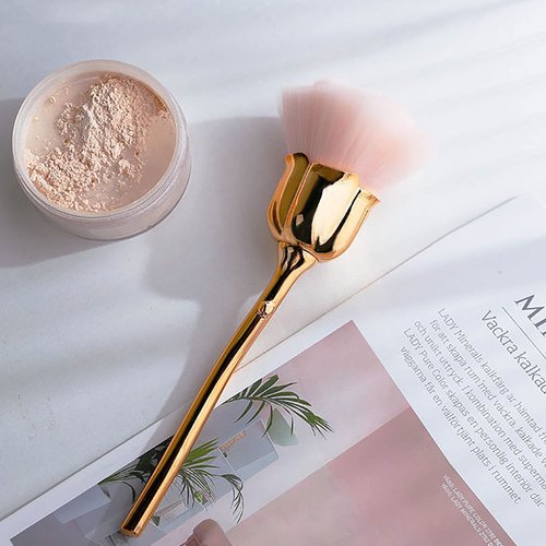 DANNEASY 2pcs Nail Dust Brush Nail Brushes for Cleaning Nail Powder Brush Nail Duster Large Makeup Brush Blush Brush Nail Art Brushes Nail Tools Kit