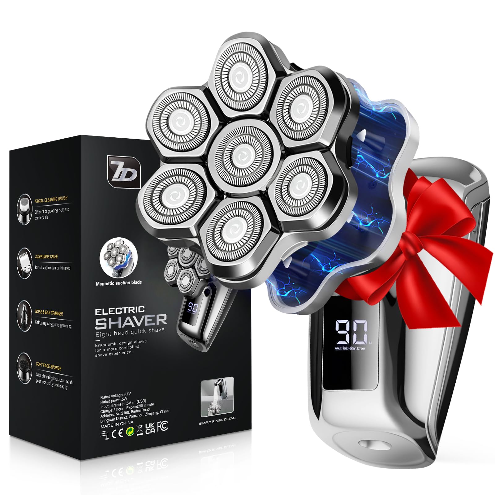 Voph 7D Electric Head Shavers