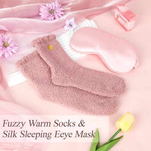 Gifts for Women Self Care Gifts Get Well Soon Gifts, Rose Relaxation Spa Gift Basket Sets with Luxury Flannel Blanket, Unique Mothers Day Mom Gifts Basket for Mom Wife Grandma Sister Friend