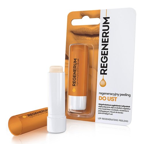 Regenerum - Lip Peeling Treatment - Intensive Moisturization & Nourishment for Chapped Lips - 5g