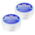 Fat Brothers Tallow Balm – 2-Ingredient (Beef Tallow + Organic Beeswax), Unscented, .5 oz Metal Tin (3X Larger Than Standard Tubes), Pure, Petroleum-Free, Ultra-Moisturizing - 2 pack