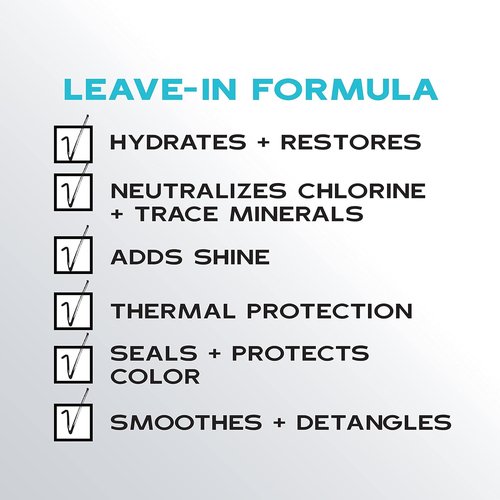 Keracolor Leave-In Conditioning Treatment - Detangles & Neutralizes Hard Minerals | Color-Safe, 7 Fl Oz