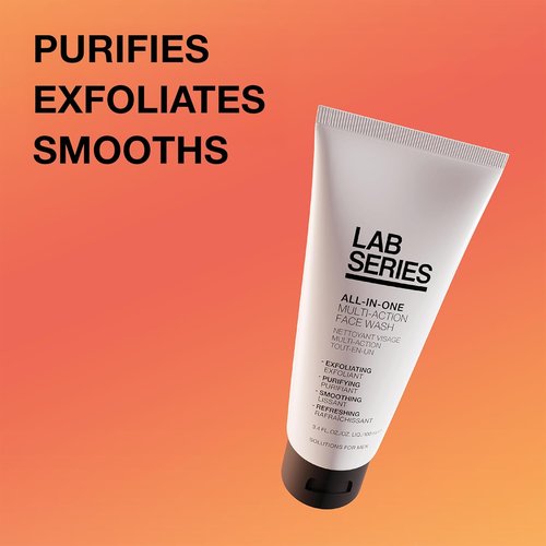 Lab Series Men's Daily Skin Care Set - All-In-One Face Wash & Moisturizer with SPF 35