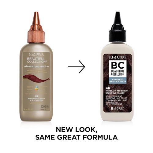Clairol Professional Beautiful Collection | Advanced Gray Solutions Semi-Permanent Hair Color - All Textures, Full Gray Coverage