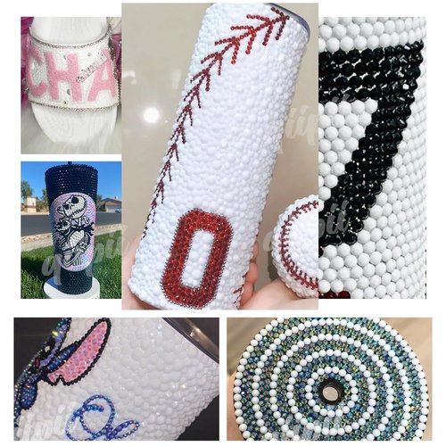 qiipii 28 Types Black White Transparent Jelly Resin Rhinestones w B7000 Jewelry Glue for Bedazzling Crafting 3-6mm Flatback Stones Gems Diamonds Crystals for Face Eyes Makeup Crafts Tumblers Bottles