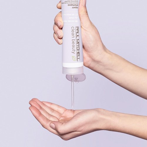 Paul Mitchell Clean Beauty Repair Shampoo - Strengthens & Protects Damaged Hair | 10.14 Fl Oz