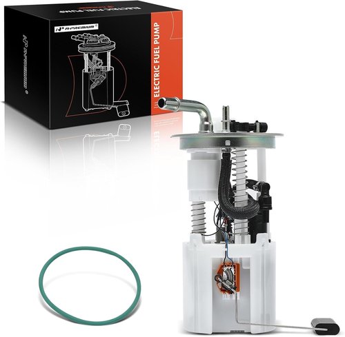 A-Premium Electric Fuel Pump Module Assembly - Pressure Sensor Compatible with Chevy Trailblazer, Buick Rainier, GMC Envoy, Saab 9-7x, Isuzu Ascender (2005-2007) - Replace# E3707M