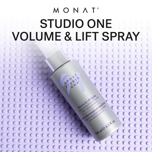 MONAT Studio One Root Boosting Volumizing Spray - Salon-Quality Hair Plumping for Maximum Volume