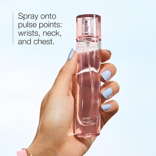 Clinique My Happy Fragrance Spray - Cocoa & Cashmere, Baby Bouquet, Indigo Mist | Women's Perfume Collection