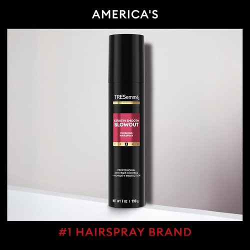 TRESemmé Anti-Frizz Finishing Spray - Keratin Smooth for Flexible Hold | 7 Fl Oz