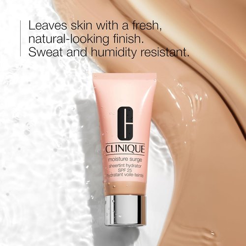 Clinique Moisture Surge Sheertint Hydrator - Hydrating Tinted Moisturizer SPF 25 with Hyaluronic Acid | Sheer Coverage, Natural Finish for All Skin Types