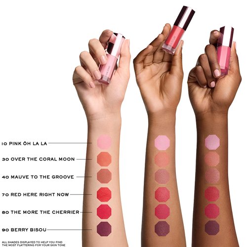 Lancôme Skin Idôle Juicy Liquid Blush - Weightless Liquid Blush with Soft Matte Finish - Buildable & Breathable - Shade 10: Pink Oh La La
