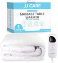 JJ CARE Massage Table Warmer - Digital 5 Heat Control Fleece Pad | 31"x71", Detachable 12 FT Cord, Overheat Protection