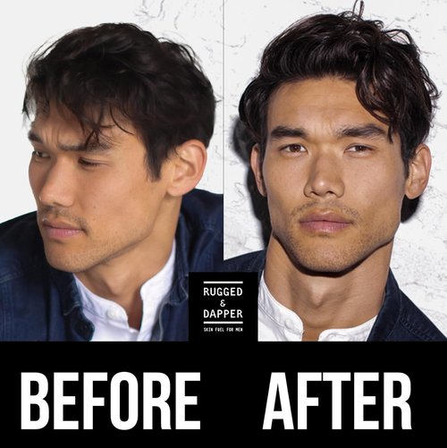 RUGGED & DAPPER Sea Salt Spray for Men - 4 oz Hair Styling Agent for Volume & Texture, Ocean Fresh Scent