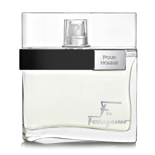 Ferragamo F Eau de Toilette for Men - Invigorating Cologne Spray, 3.4 Fl. Oz.