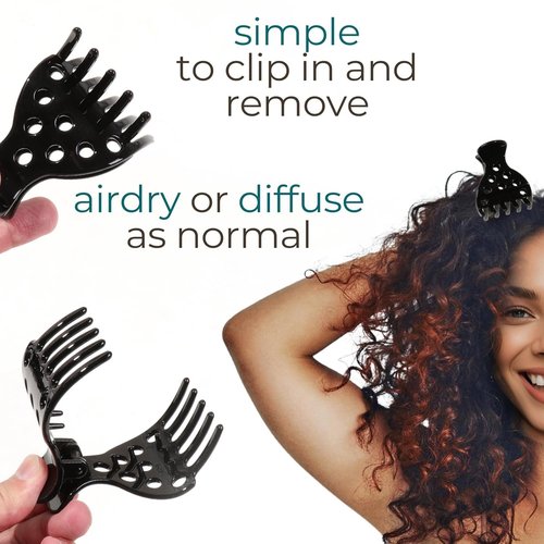 Skiennix Hair Volume Clips - Root Lifter for Curly Hair & Thick Hair - Boost Bounce & Volume