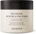 Regine Switzerland Mandelic Acid Toner Pads - AHA & PHA Exfoliating, Oil Control & Pore Refining, 70 Pads