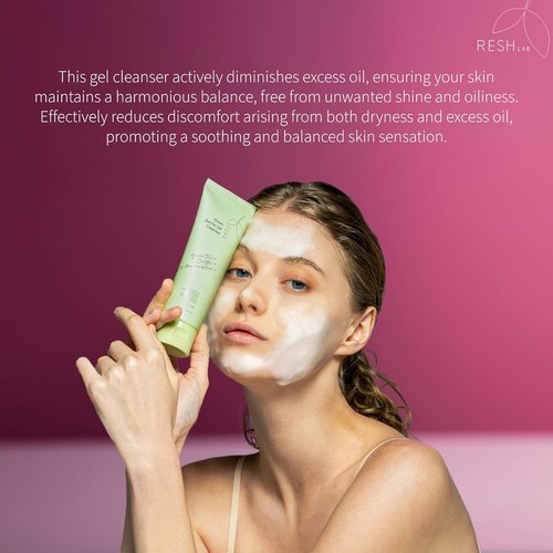 Skiennix Gentle Gel Cleanser - 120ml Foaming Face Wash with Natural Plant Extracts for Sensitive Skin | Hydrating Makeup Remover