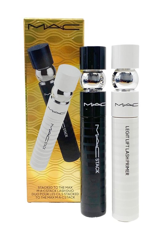 M.A.C Cosmetics Stacked To The Max Lash Duo - Mascara & Legit Lift Primer (.41 Fl Oz Each)