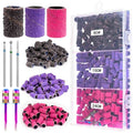 Sanding Bands for Nail Drill Sanding Bands Nail Drill Bits 210 Pcs Sanding Bands 3pcs Cuticle Drill Bits for Nails with 3/32" Mandrel Bit Boxed for Electric Nail Drill Nail Prep Tool