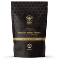 Manuka Health Manuka Honey Drops UMF 15+ | Soothing Natural Drops with Propolis - Lemon & Honey Flavor - 25 Drops
