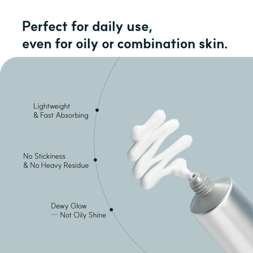 S. Nature AQUA SQUALANE MOISTURIZING CREAM | Face Moisturizer for Dry and Sensitive Skin, Vegetable Squalane 150,00ppm, Long-lasting Hydration, Pore Care Cream, Korean Skin Care (2.7 Fl Oz, 80ml)