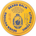 Seven Potions Beard Balm - All-Natural Conditioning Softener for Men | Nourishes Skin & Facial Hair - Citrus Tonic (2 FL OZ)