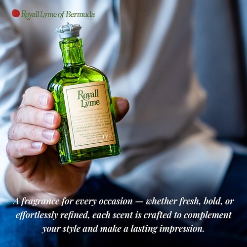 ROYALL LYME, Men's Heritage Cologne, Inspired by Bermuda – 2 Fl oz Splash